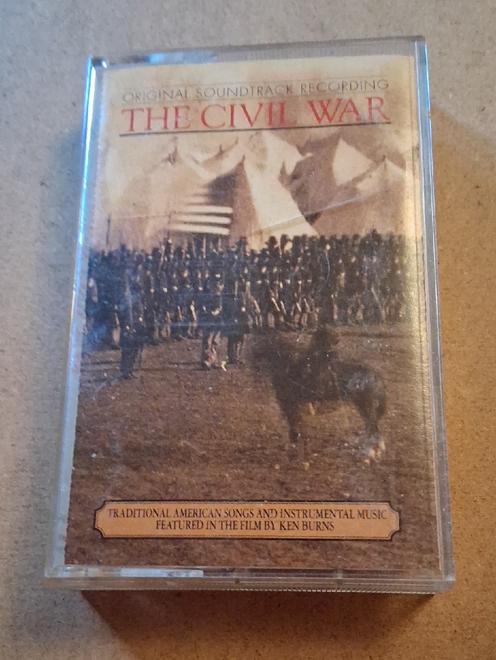 The Civil War Original Soundtrack Cassette - Vintage Brown Cover